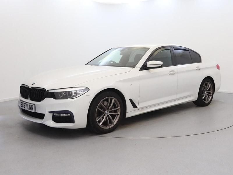 Used BMW 520 M Sport 190 HP (139 kW) 2018 White Sedan