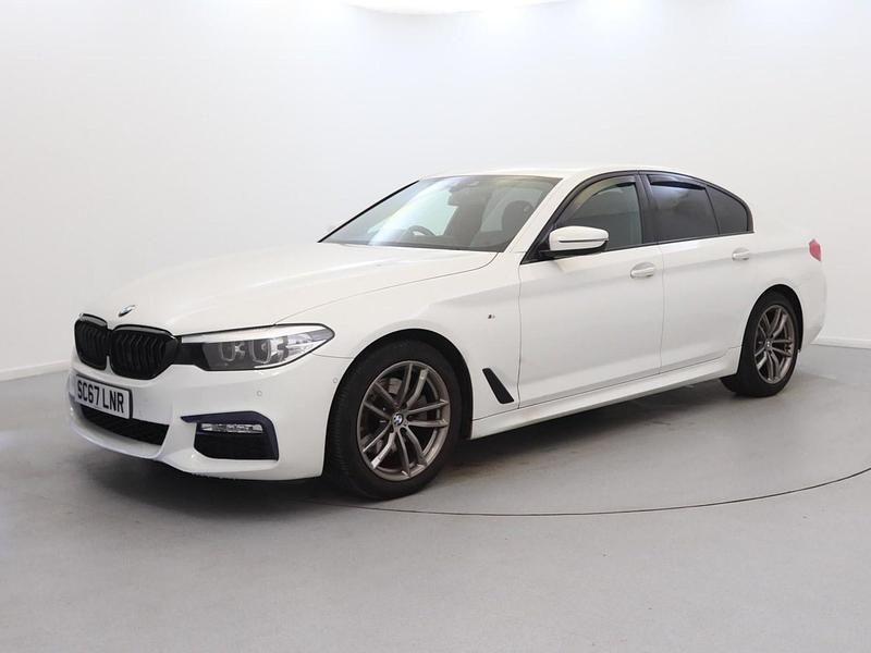 Used BMW 520 M Sport 190 HP (139 kW) 2018 White Sedan