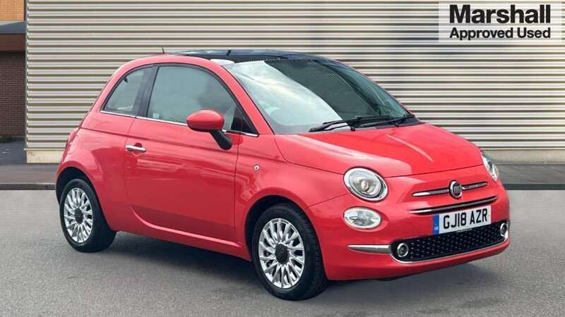 Other Used 2018 Fiat 500 Lounge Hatchback | £6,628 (Fair price) - Image 1/4