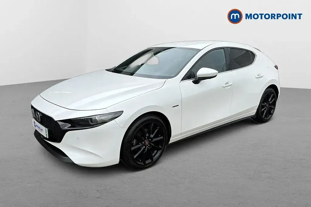 Used Mazda 3 Edition 179 HP (131 kW) 2020 White Hatchback