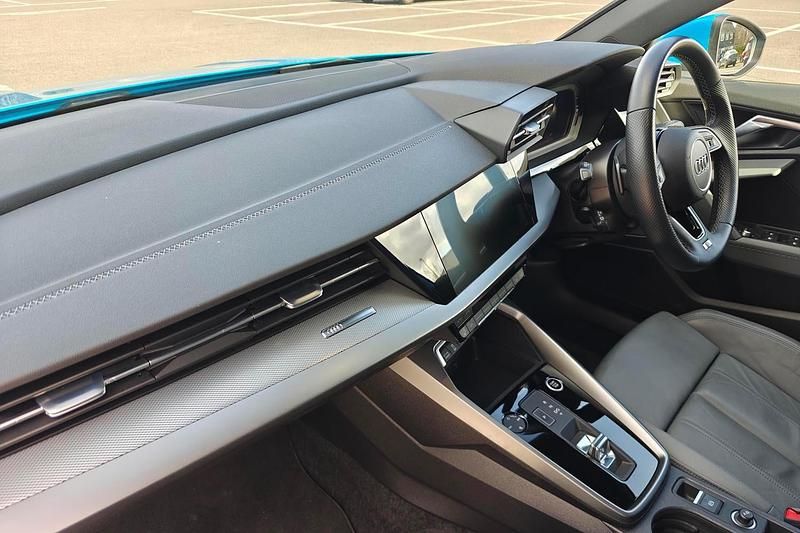 Used Audi A3 Sportback S-Line 2022 Blue Hatchback