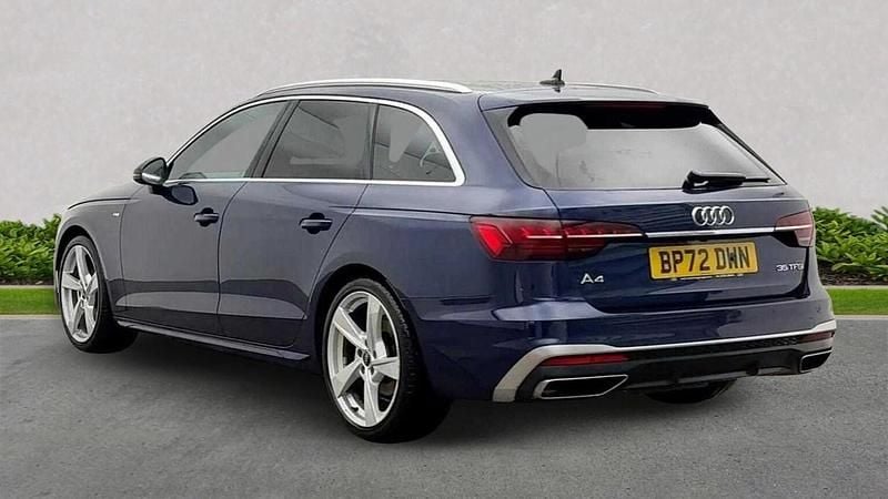 Used Audi A4 S-Line 150 HP (110 kW) 2023 Blue Estate