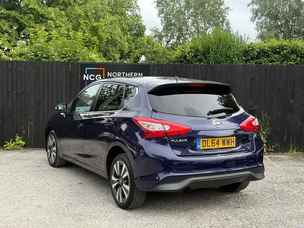 Used Nissan Pulsar S 115 HP (84 kW) 2014 Blue Hatchback