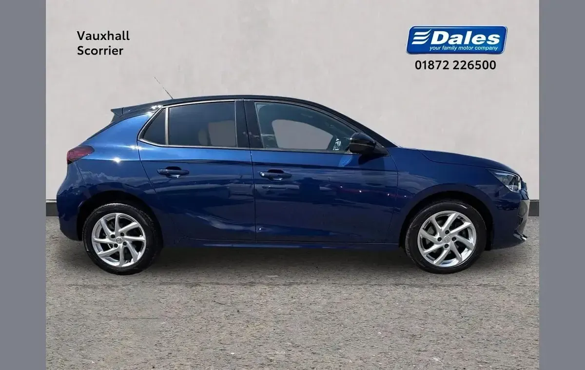Used Vauxhall Corsa SRi 99 HP (72 kW) 2020 Blue Hatchback
