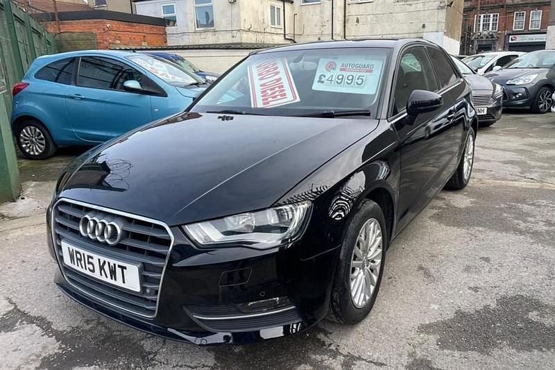 Used Audi A3 110 HP (80 kW) 2015 Black Hatchback
