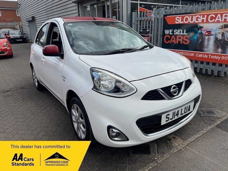 White Used 2014 Nissan Micra Acenta Limited Edition Hatchback | £2,995 (Good price) - Image 1/4