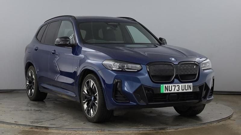 Blue Used 2023 BMW iX3 M Sport SUV | £33,795 (Fair price) - Image 1/4