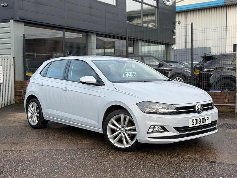 Used VW Polo SEL 2018 Silver Hatchback