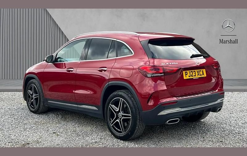 Used Mercedes GLA220 AMG Line Premium 190 HP (139 kW) 2023 Red SUV