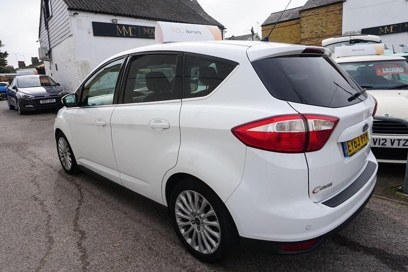 Used Ford C-MAX Titanium 115 HP (84 kW) 2013 White MPV