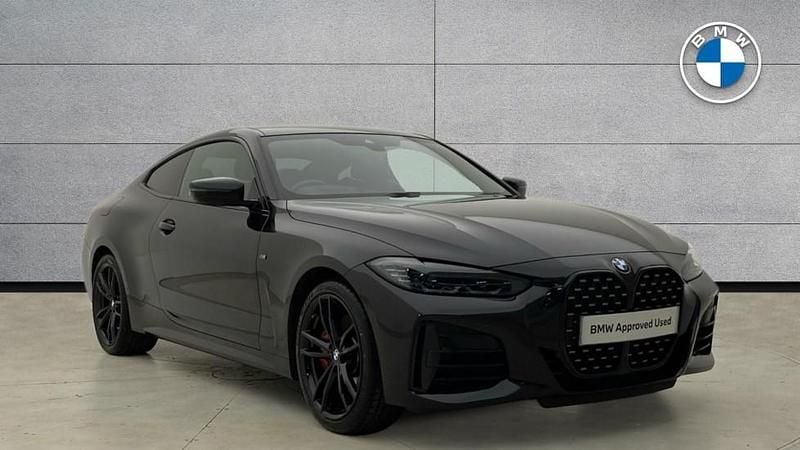 Black Used 2021 BMW M440 M Sport Sedan | £33,990 (Fair price) - Image 1/4