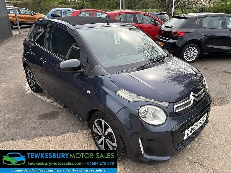 Used Citroën C1 Flair 68 HP (50 kW) 2015 Blue Hatchback