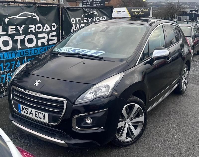 Black Used 2014 Peugeot 3008 Allure Estate | £4,295 (Fair price) - Image 1/4