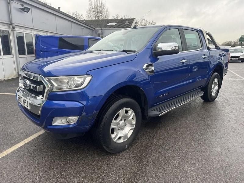 Used Ford Ranger Limited 2017 Blue Pickup