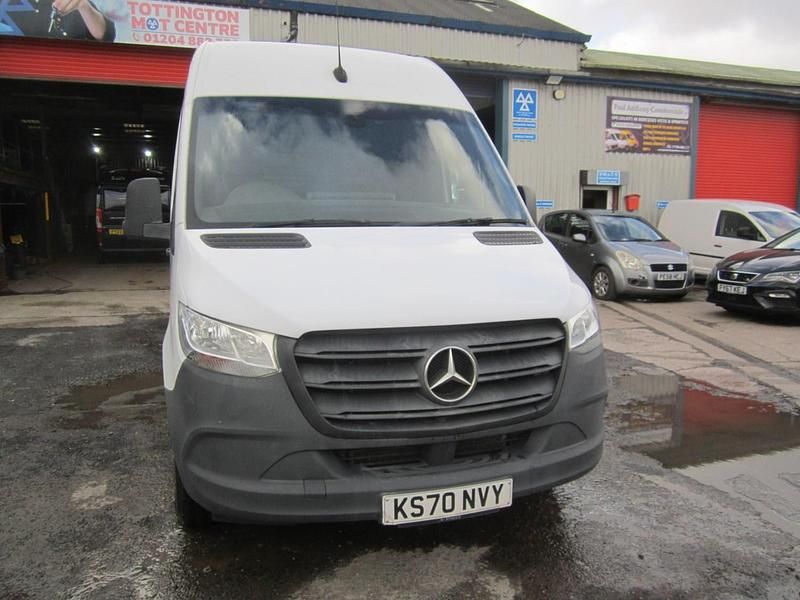 Begagnad Mercedes Sprinter Progressive 2021 Vit Van