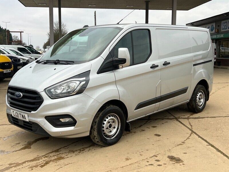 Silver Used 2021 Ford Transit Custom Trend Van | £10,450 (Super price) - Image 1/4
