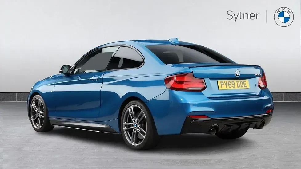 Used BMW M240 M Sport 335 HP (246 kW) 2019 Blue Coupe