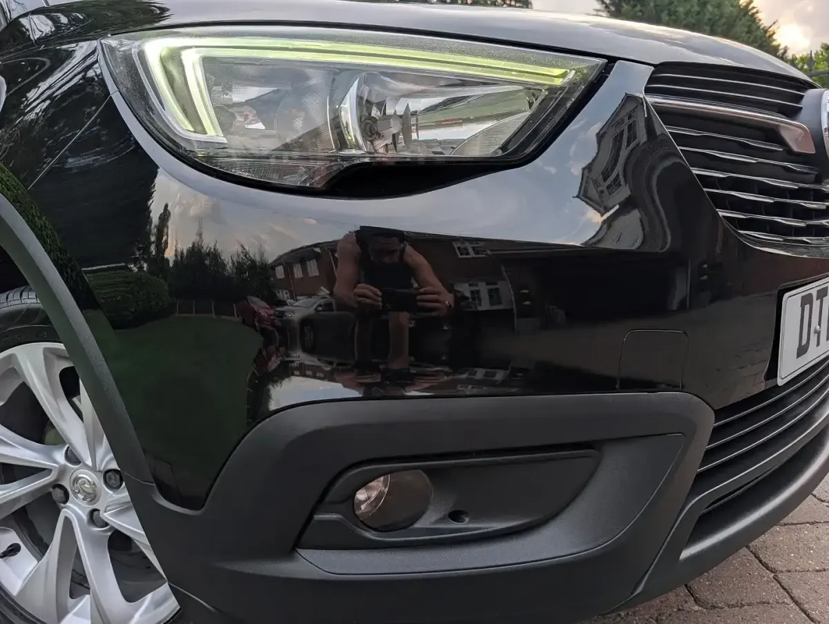 Used Vauxhall Crossland X 110 HP (80 kW) 2019 Mineral black SUV