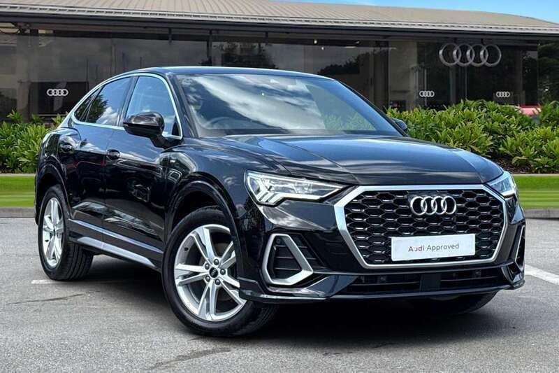 Black Used 2024 Audi Q3 S-Line SUV | £32,680 (Good price) - Image 1/4