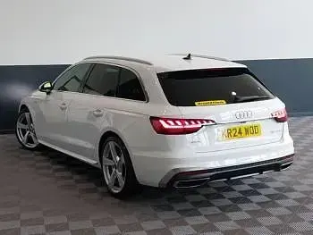 Used Audi A4 S-Line 204 HP (150 kW) 2024 White Estate
