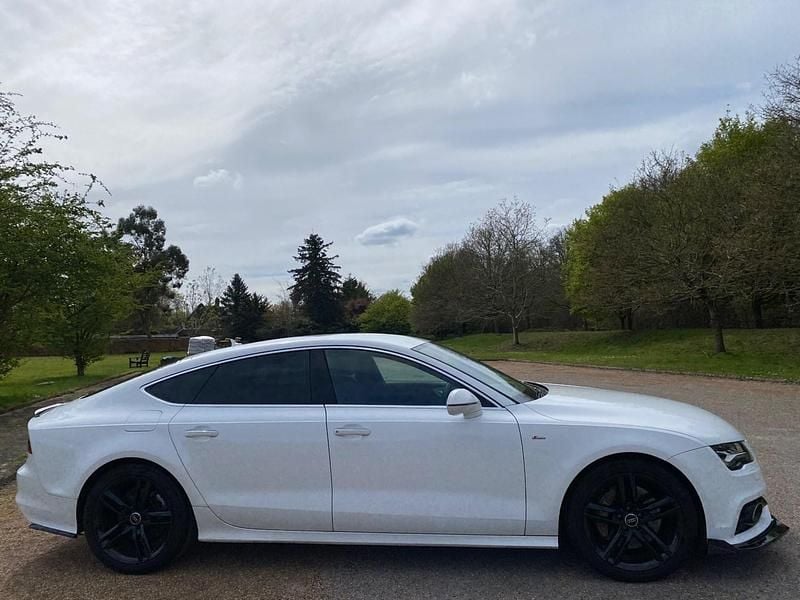 Used Audi A7 Sportback S-Line 2013 White Hatchback