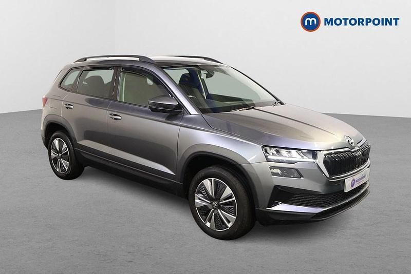 Grey Used 2023 Skoda Karoq SE Drive SUV | £20,799 (Good price) - Image 1/4