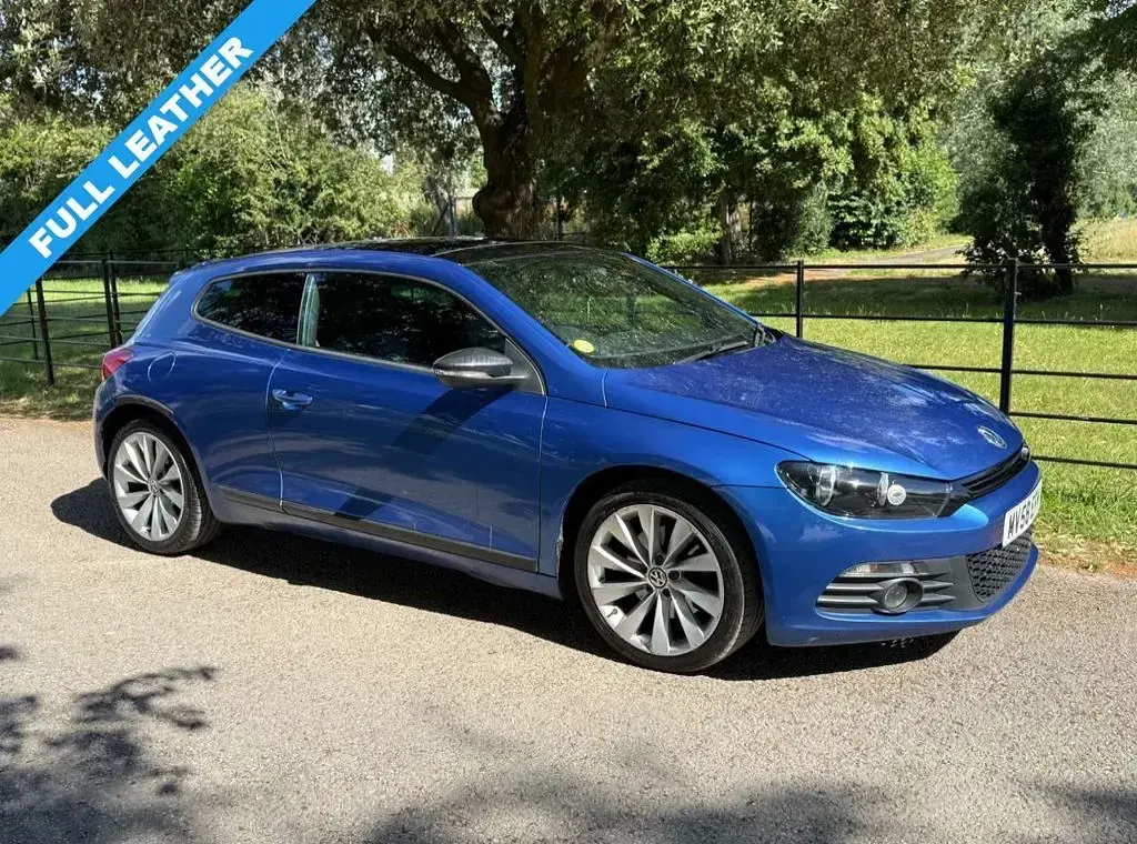 Used VW Scirocco GT 200 HP (147 kW) 2008 Blue Coupe