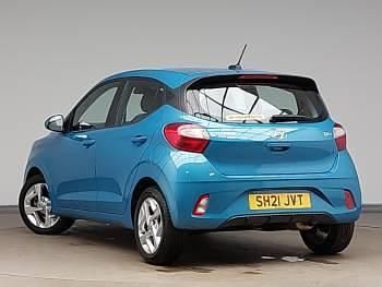 Used Hyundai i10 SE 84 HP (61 kW) 2021 Blue Hatchback