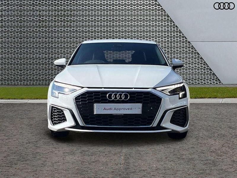Used Audi A3 S-Line 147 HP (108 kW) 2022 White Sedan