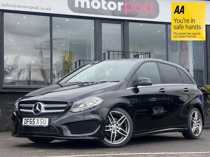 Black Used 2015 Mercedes B180 AMG line MPV | £10,190 (Fair price) - Image 1/3