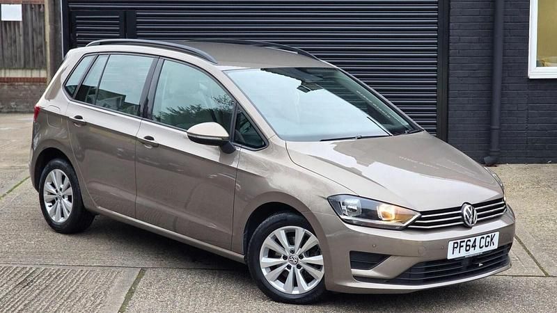 Used VW Golf Sportsvan SE 125 HP (91 kW) 2014 Gold MPV