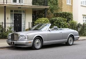 Used Rolls Royce Corniche 331 HP (243 kW) 2000 Silver Cabriolet