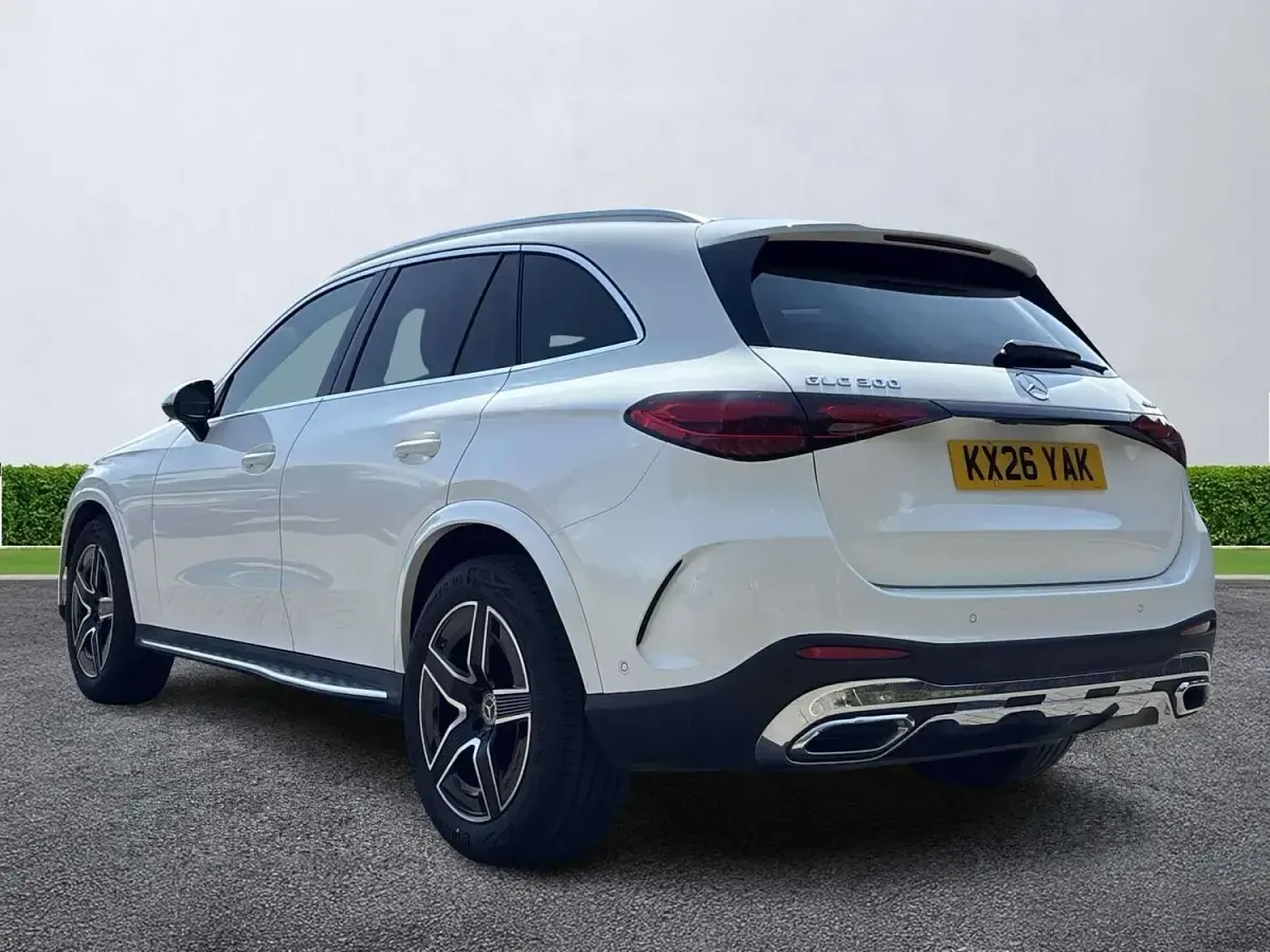 Used Mercedes GLC300 AMG line 258 HP (189 kW) 2026 White SUV