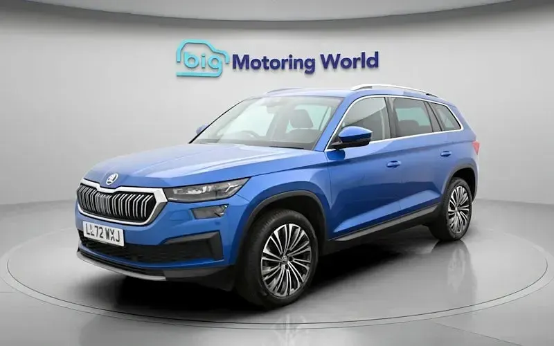 Used Skoda Kodiaq SE L Executive 150 HP (110 kW) 2023 Blue SUV