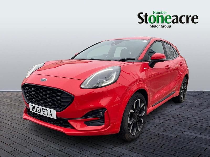 Used Ford Puma ST-Line X 125 HP (91 kW) 2021 Red Hatchback