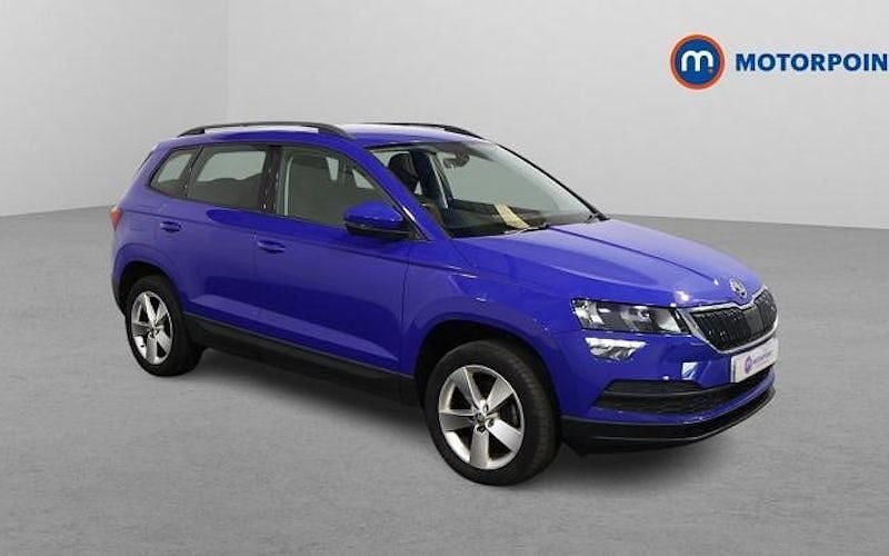 Used Skoda Karoq SE 116 HP (85 kW) 2020 Blue SUV