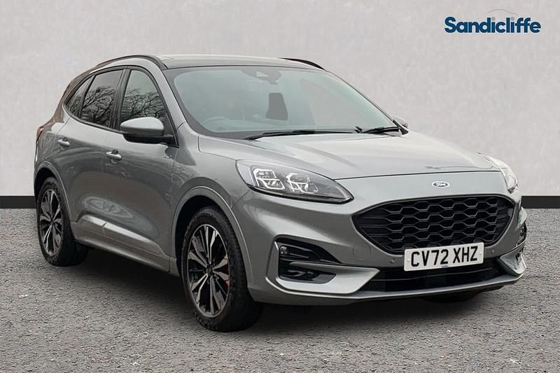 Silver Used 2022 Ford Kuga ST-Line X SUV | £22,020 (A bit pricey) - Image 1/4