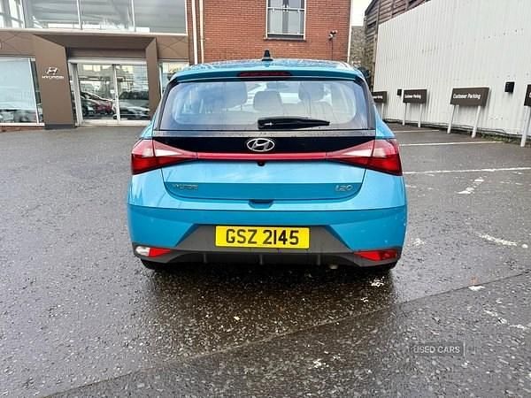 Used Hyundai i20 SE 100 HP (73 kW) 2022 Turquoise Hatchback