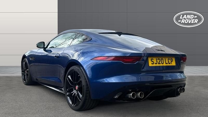 Used Jaguar F-Type R-Dynamic 450 HP (330 kW) 2020 Blue Coupe