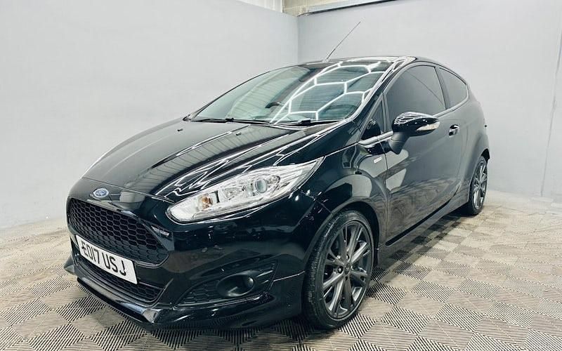 Used Ford Fiesta ST-Line 125 HP (91 kW) 2017 Black Hatchback