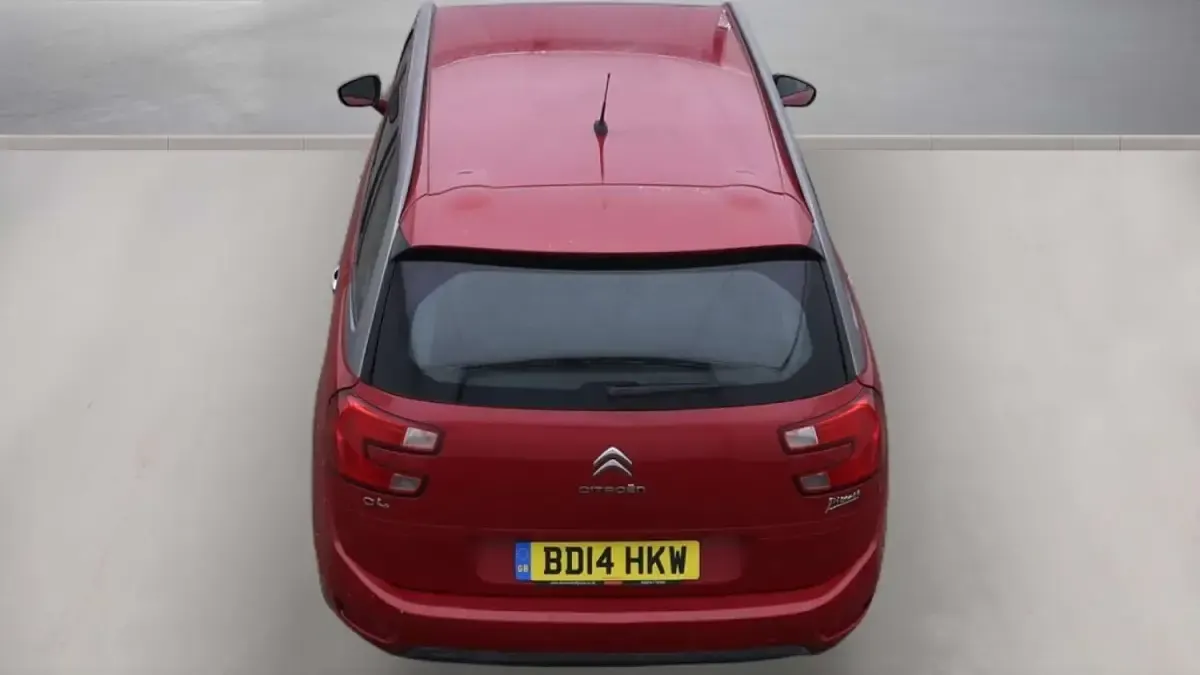Used Citroën Grand C4 Picasso Exclusive 115 HP (84 kW) 2014 Red MPV
