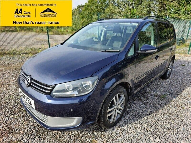 Blue Used 2024 VW Touran SE MPV | £6,980 - Image 1/2