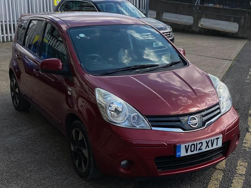Used Nissan Note N-TEC 2012 Red Hatchback
