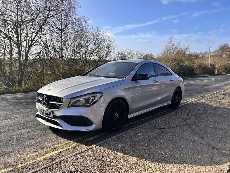 Used Mercedes CLA220 AMG line 177 HP (130 kW) 2017 Silver Sedan