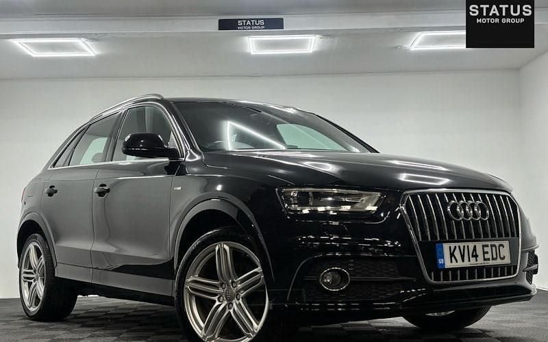Used Audi Q3 S-Line 170 HP (125 kW) 2014 Black SUV