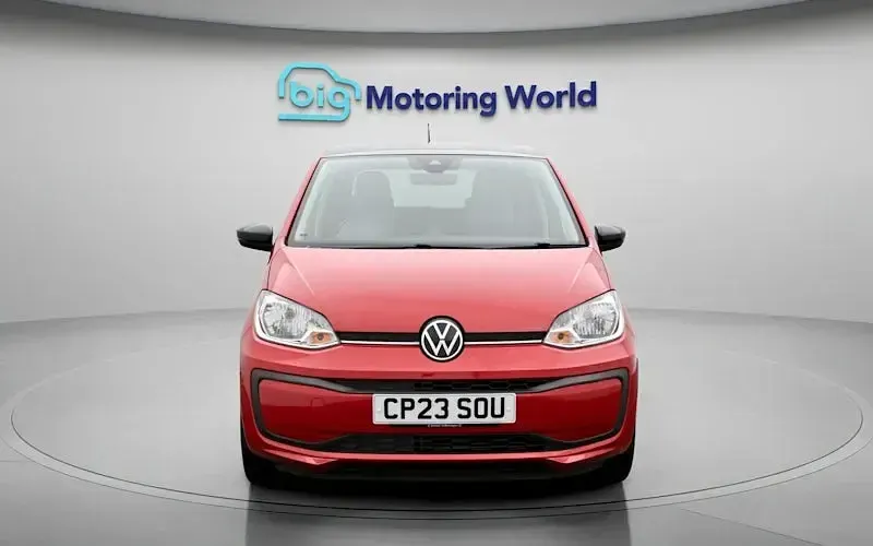 Used VW up! Black Edition 65 HP (47 kW) 2023 Red Hatchback