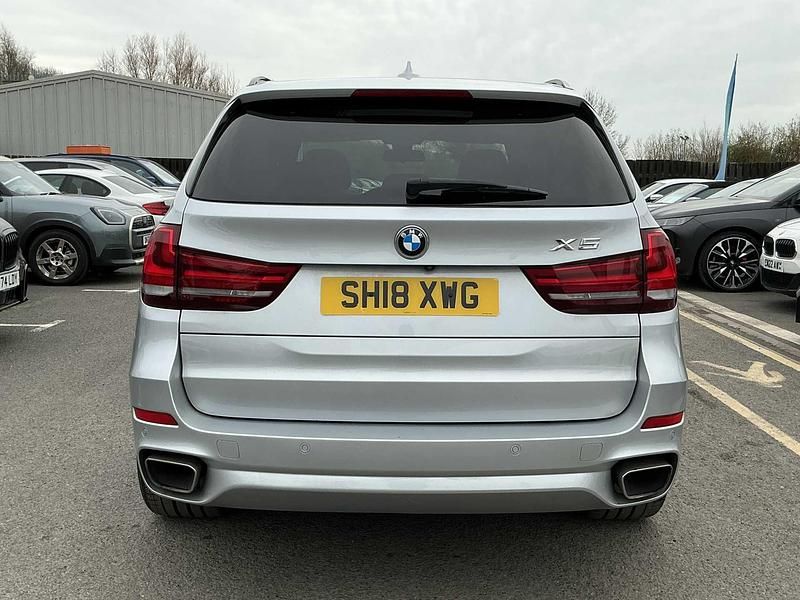Used BMW X5 M Sport 254 HP (186 kW) 2018 Silver SUV