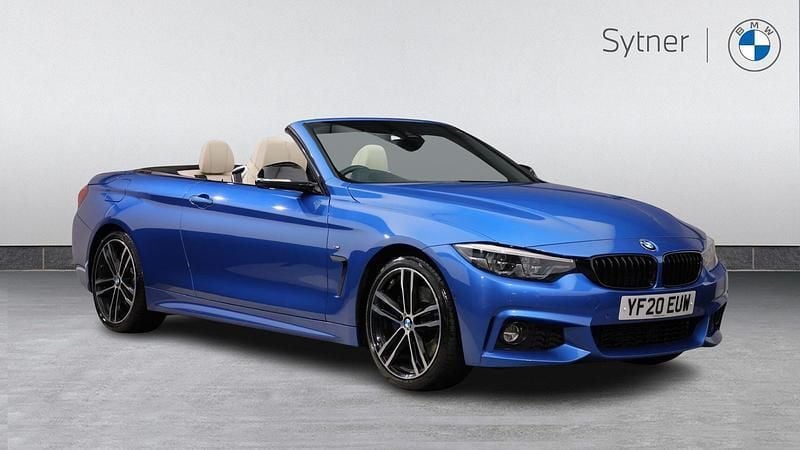 Blue Used 2020 BMW 420 M Sport Cabriolet | £23,000 (Super price) - Image 1/4