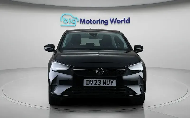 Used Vauxhall Corsa Design Edition 75 HP (55 kW) 2023 Black Hatchback