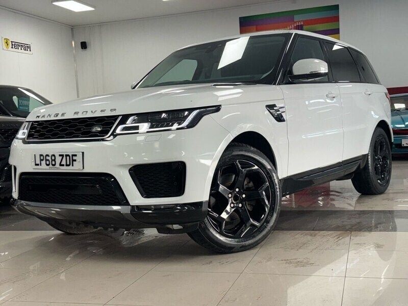 White Used 2018 Land Rover Range Rover Sport HSE SUV | £31,495 (Good price) - Image 1/4